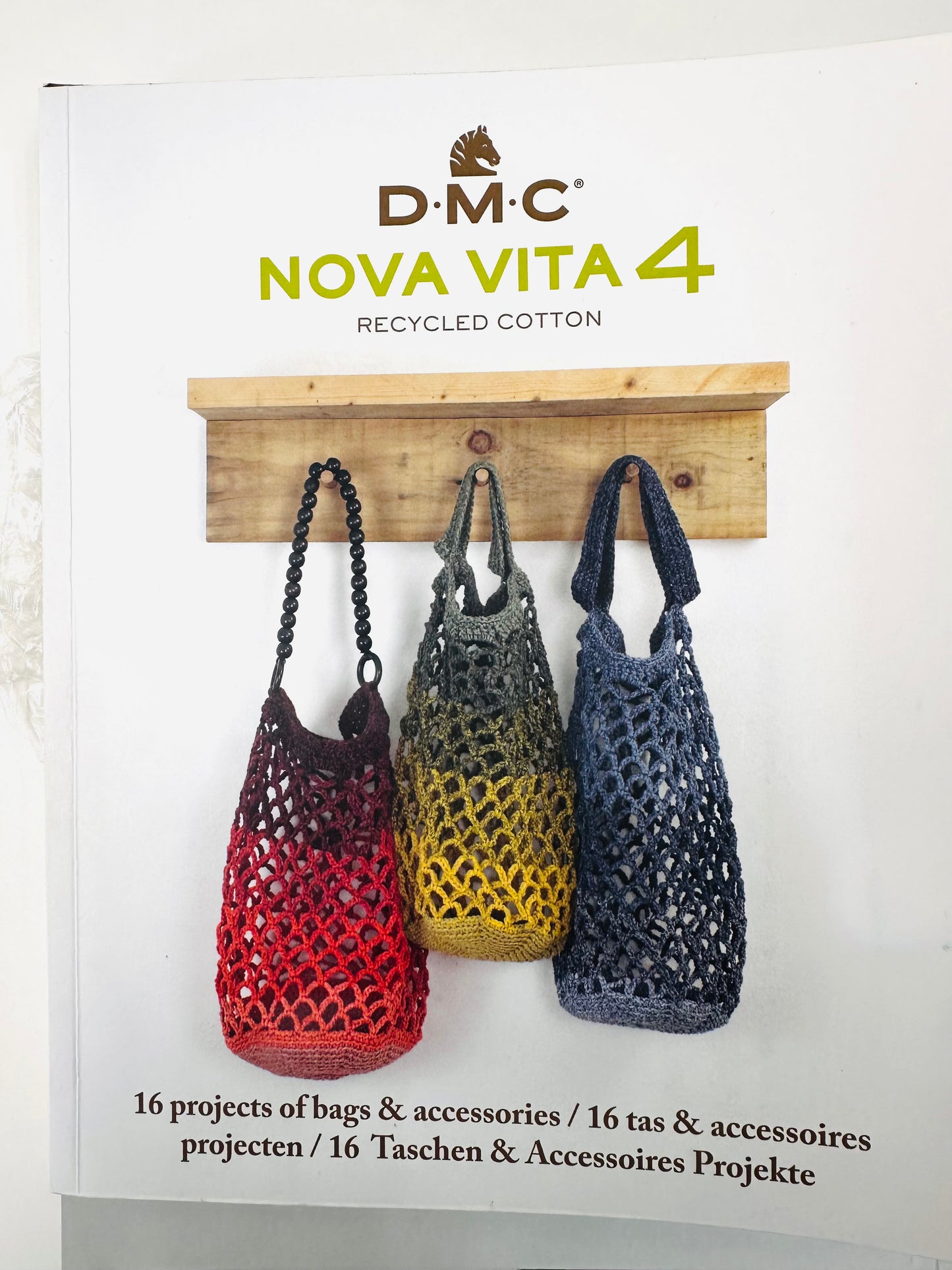 DMC nova vita 4 pattern book 鈎編書