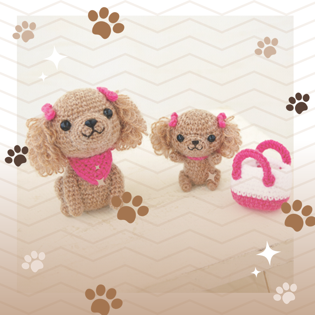 日本製材料包- 親子貴富狗 cute - 減減減