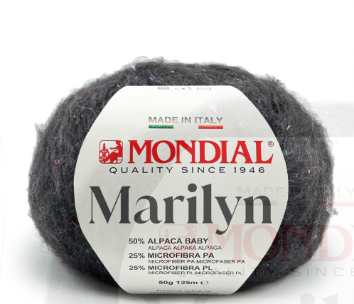 Mondial Marilyn 閃片羊毛冷