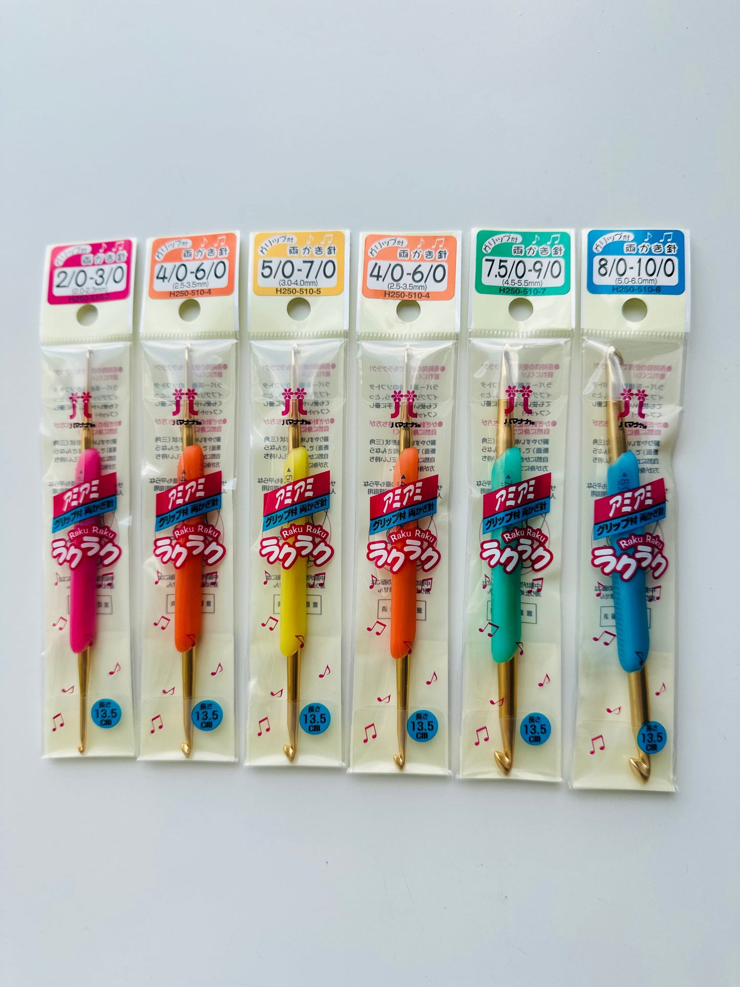 日本製 Hamanaka雙頭鉤針 H250-510-2- 減減減