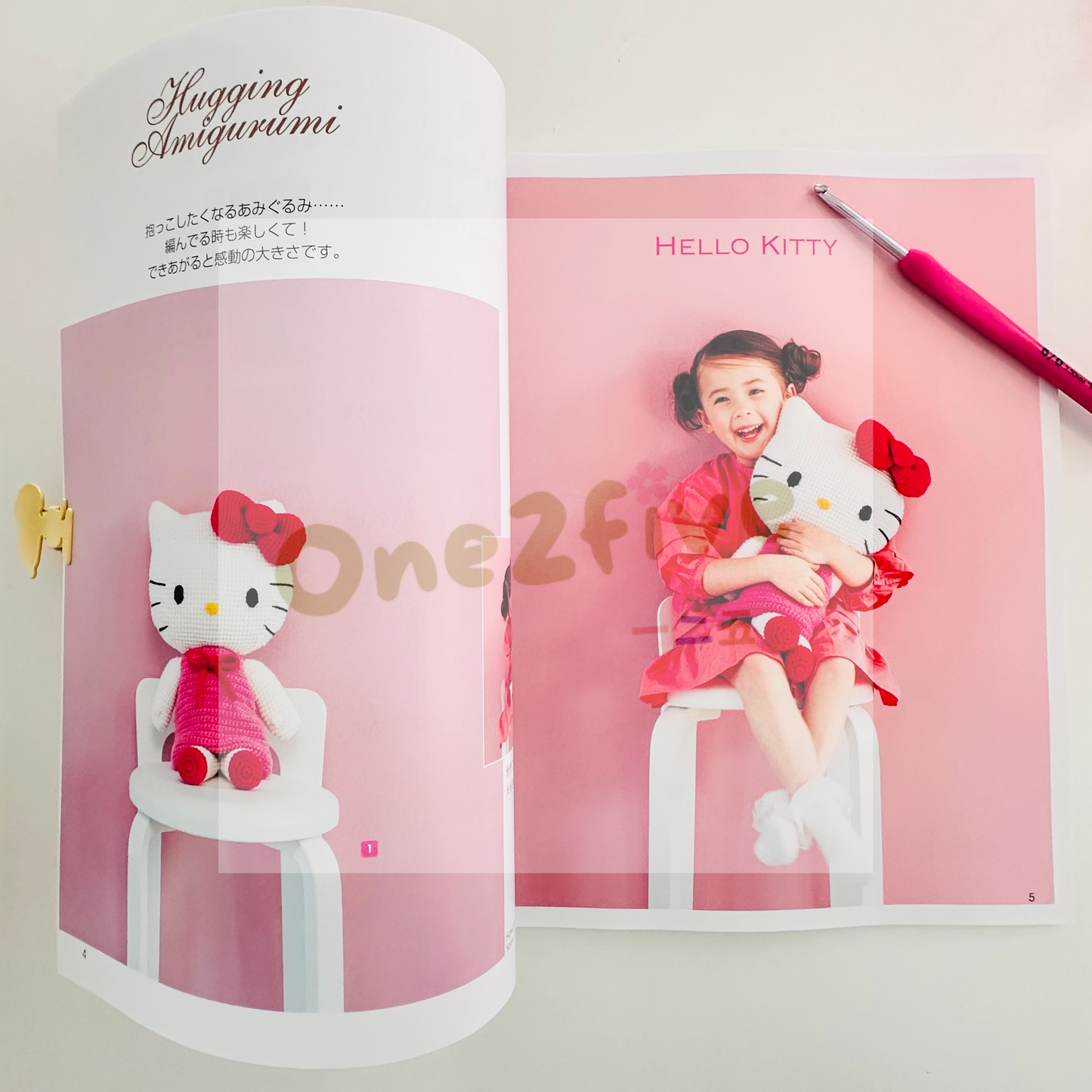 Sanrio 公仔 鈎針編織書 (新版)