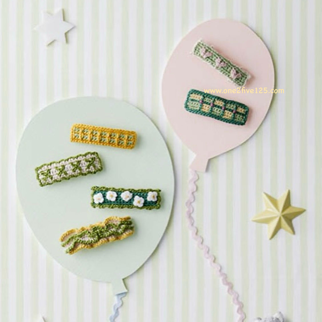 日本編織書 - 可愛髪飾