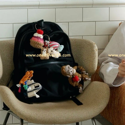 日本鈎針編織書-掌上型可愛動物 1L