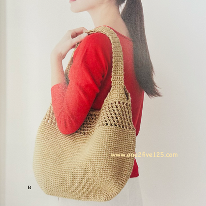 日本鈎針/棒針編織書- 春夏配件＋秋冬冷天小物作品集 1U