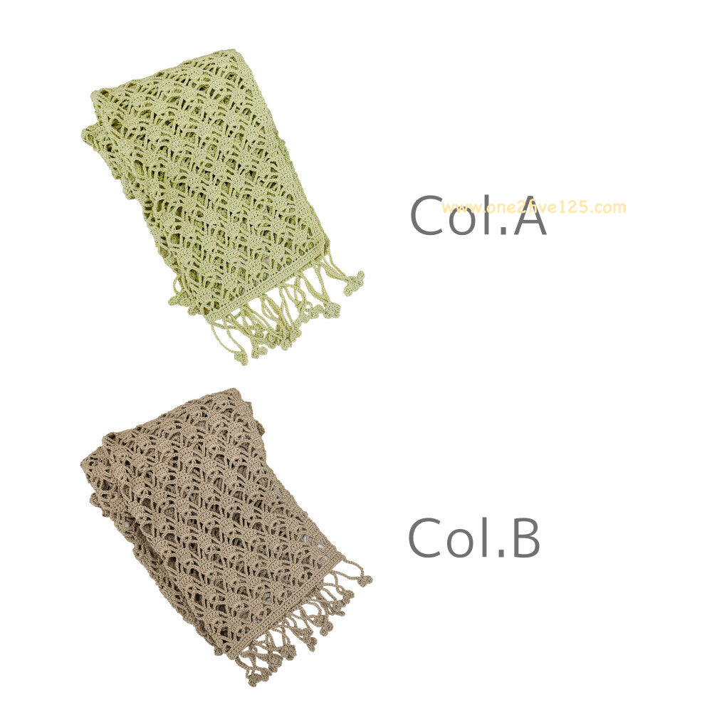 日本披肩鈎針材料包