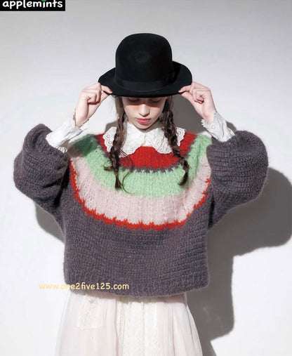 日本鈎針衫圖解書-2025冬季