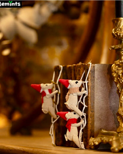 Christmas 聖誕鈎針編織書-小掛飾