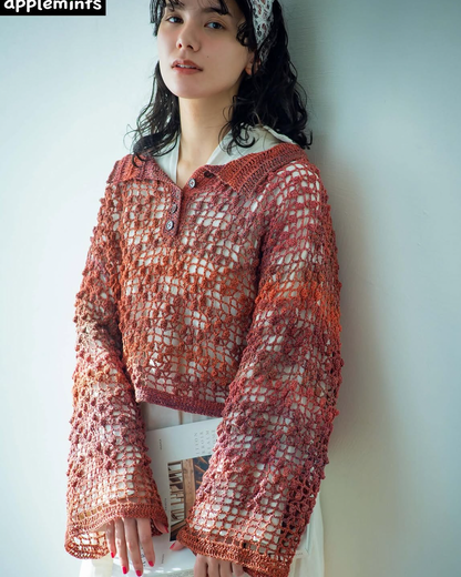 日本編織圖解書- The crochet time大人的鉤織服飾 2b