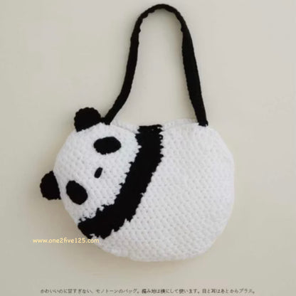 鈎針動物手袋，銀包鈎針編織書