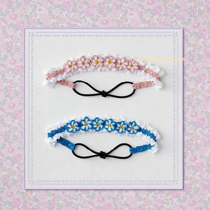 日本編織書 - 可愛髪飾