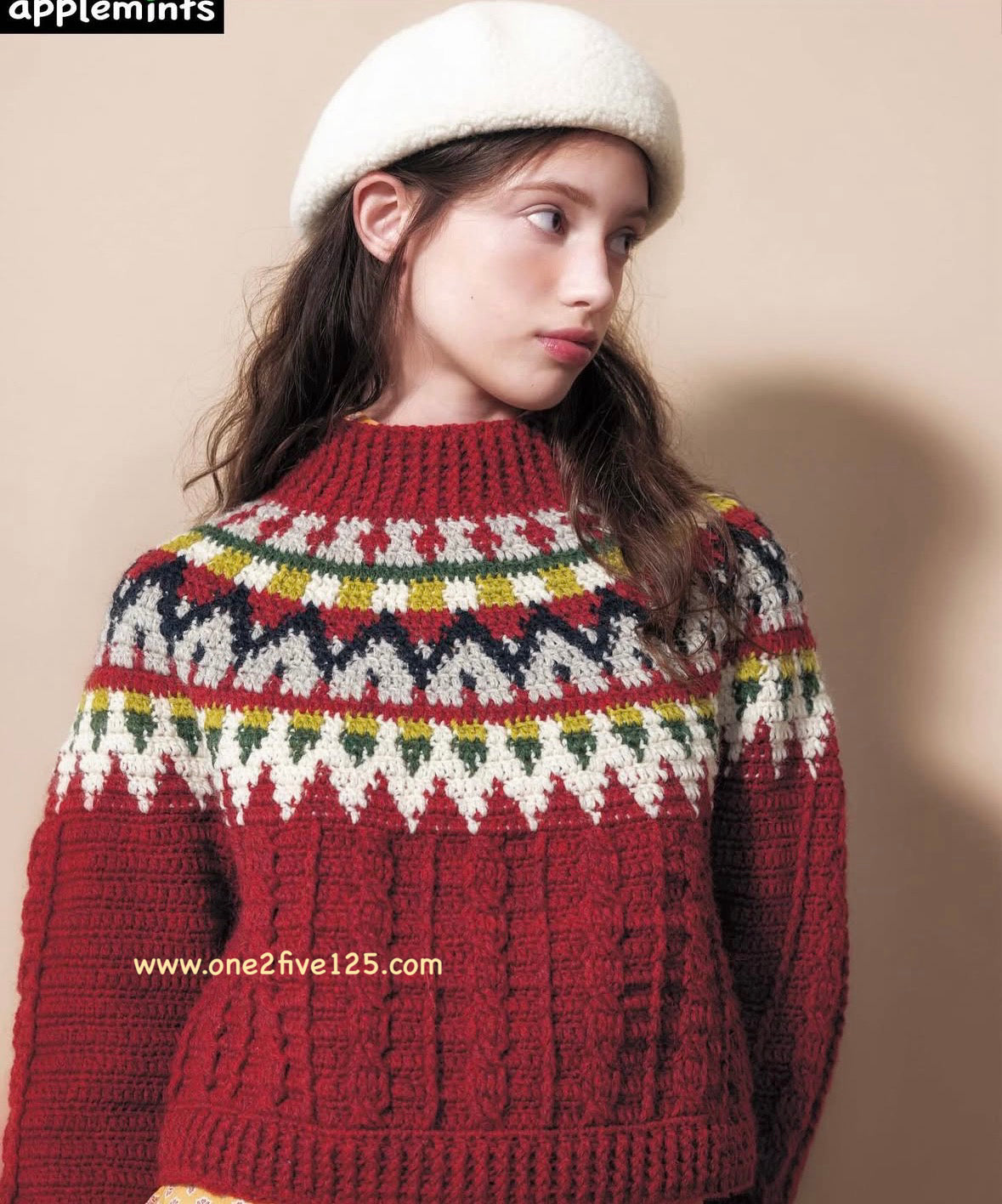 日本鈎針衫圖解書-2025冬季