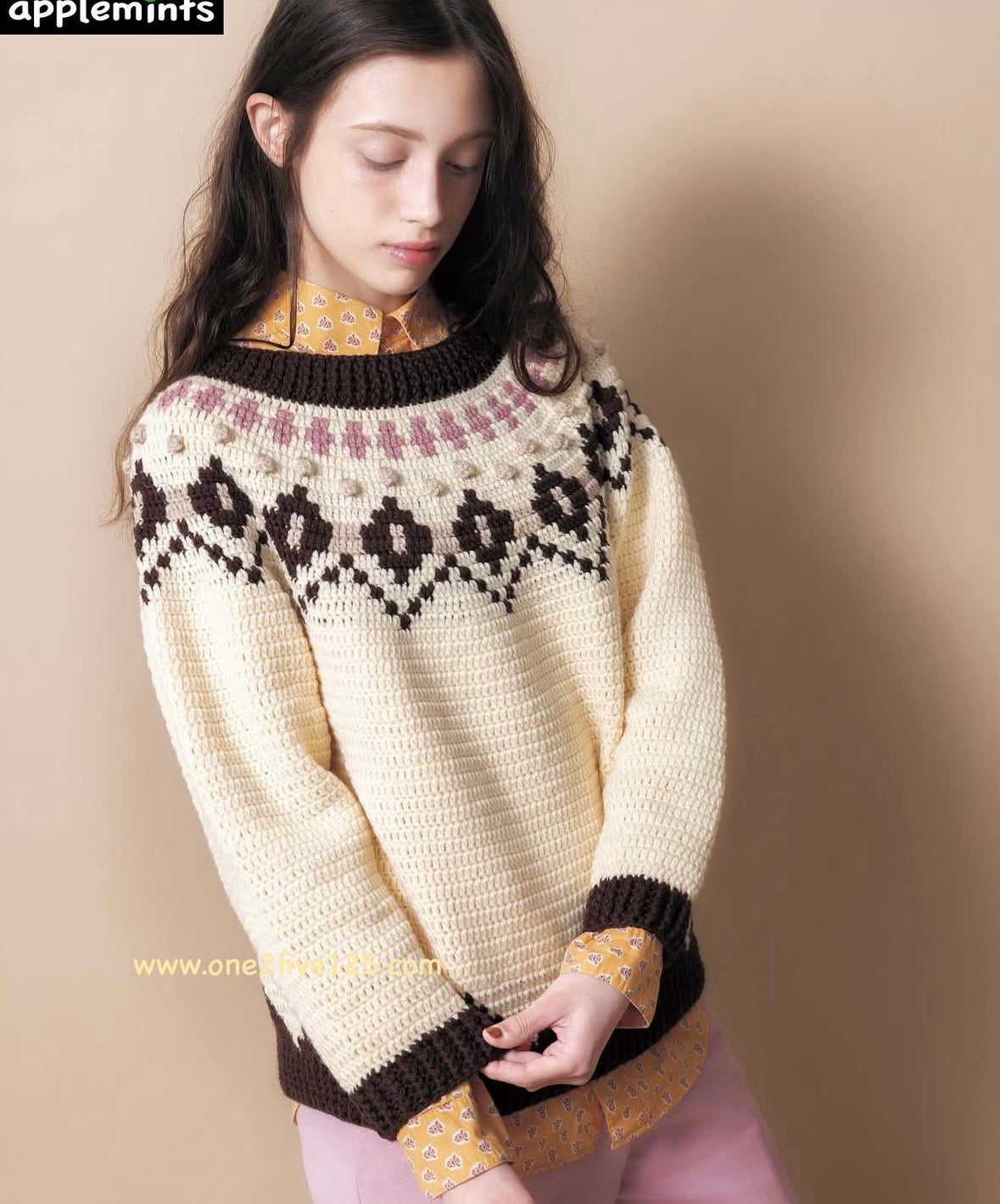 日本鈎針衫圖解書-2025冬季