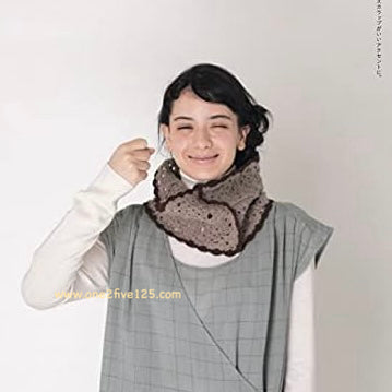 日本編織書 - 鈎針編織帽子/頸巾（男女適用）A