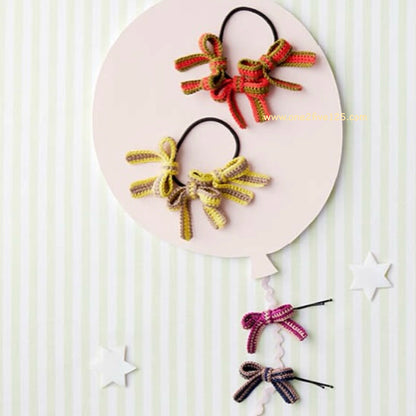 日本編織書 - 可愛髪飾