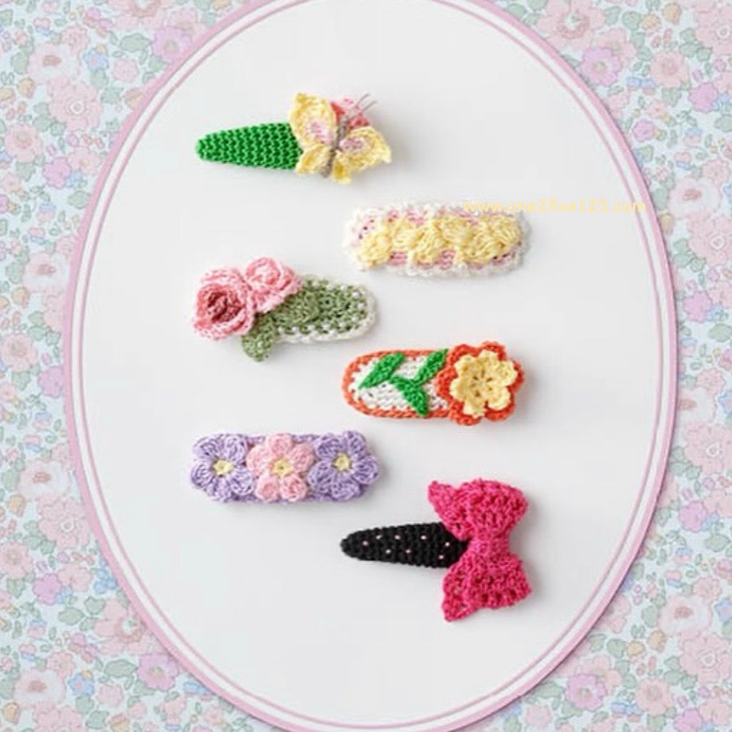 日本編織書 - 可愛髪飾