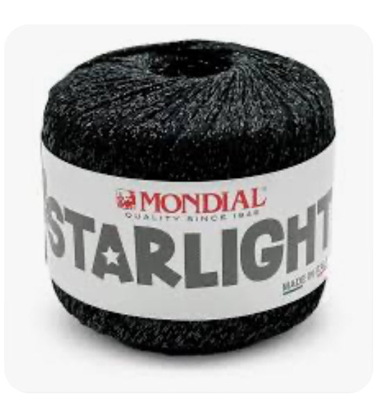 Mondial Starlight 人造絲閃閃線