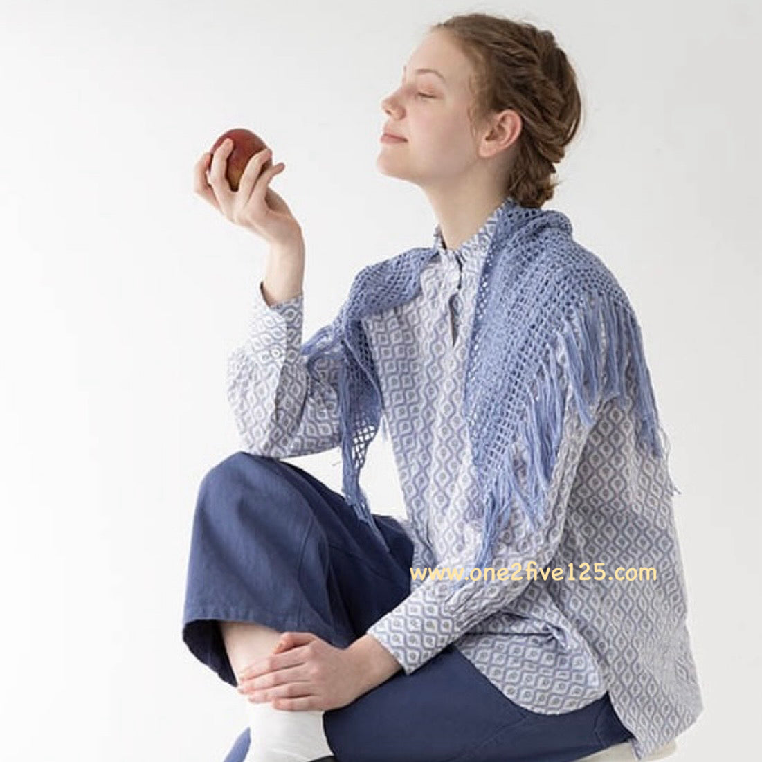 日本鉤針披肩編織書：一年四季都啱用（Crochet Shawl for All Seasons）1j