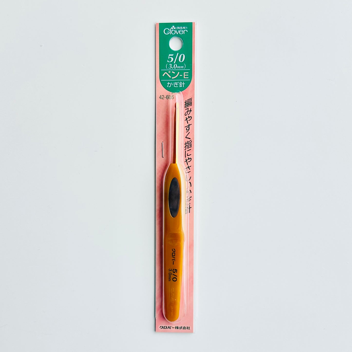 日本製Clover - Pen E 鈎針 5/0