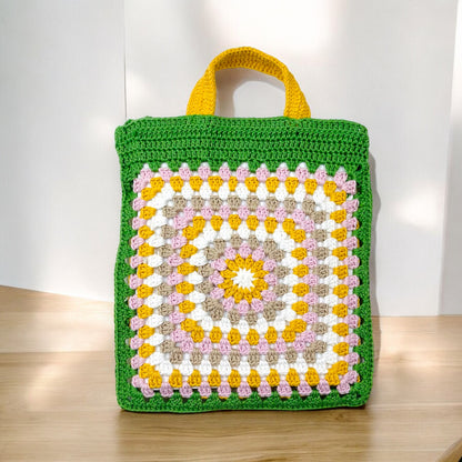 固定班C班 - 初班 - Granny square 祖母格輕便袋