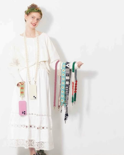 日本鈎織圖解書: 四季可用的鉤針手機掛繩 1s