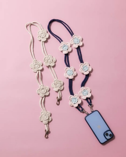 日本鈎織圖解書: 四季可用的鉤針手機掛繩 1s