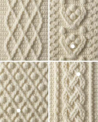 鉤針編織花樣圖解書- 鈎出棒針花樣100  1T