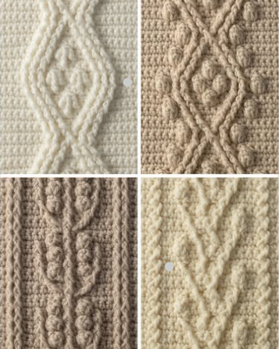 鉤針編織花樣圖解書- 鈎出棒針花樣100  1T