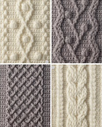 鉤針編織花樣圖解書- 鈎出棒針花樣100  1T