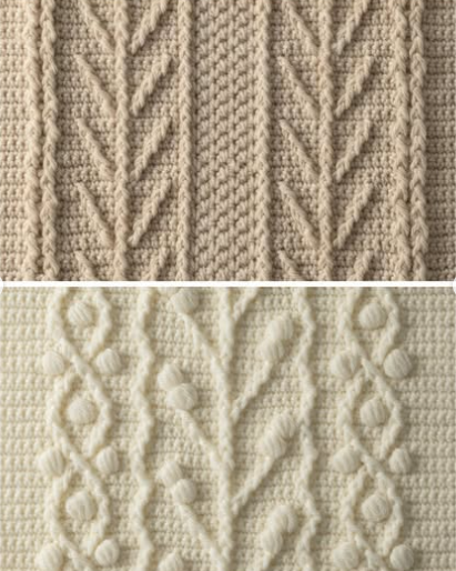 鉤針編織花樣圖解書- 鈎出棒針花樣100  1T