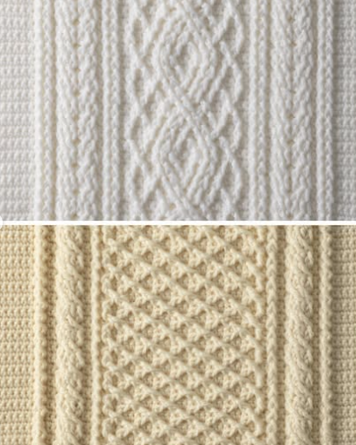 鉤針編織花樣圖解書- 鈎出棒針花樣100  1T