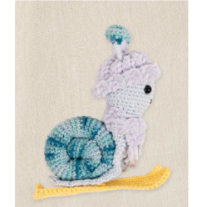 鈎針公仔套裝 -蝸牛 (Amigurumi Ski Snail Kit)