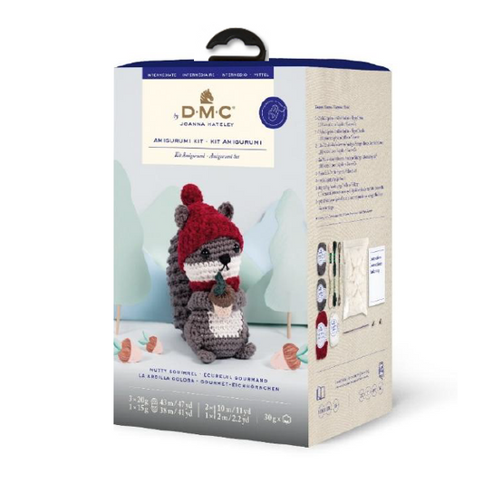 鈎針公仔套裝 -松鼠 (Amigurumi Nutty Squirrel Kit)