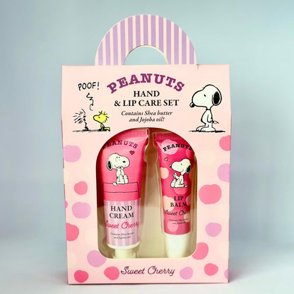 Snoopy Lip and Hand Cream 套裝 - 粉紅色