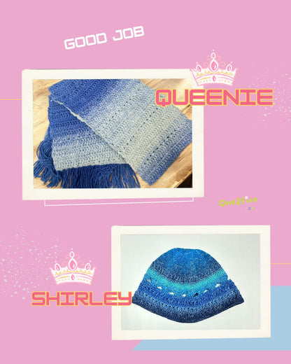 鈎針編織自由班 - 頸巾/披肩/服飾