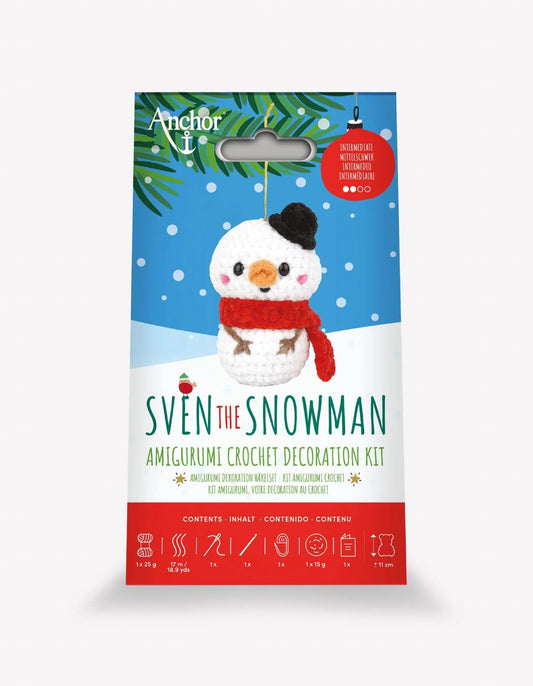 材料包- 聖誕公仔 -雪人