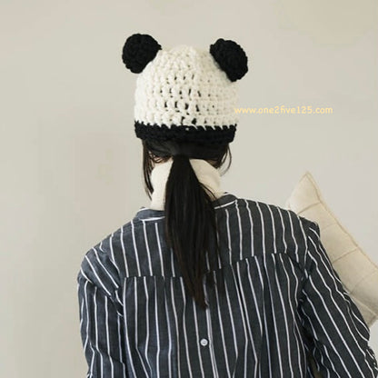 日本棒針鈎針編織書- 可愛針織帽