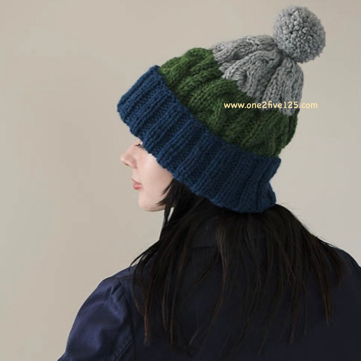 日本棒針鈎針編織書- 可愛針織帽