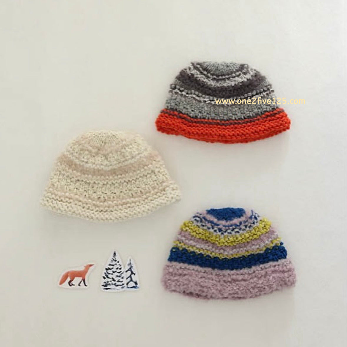 日本棒針鈎針編織書- 可愛針織帽